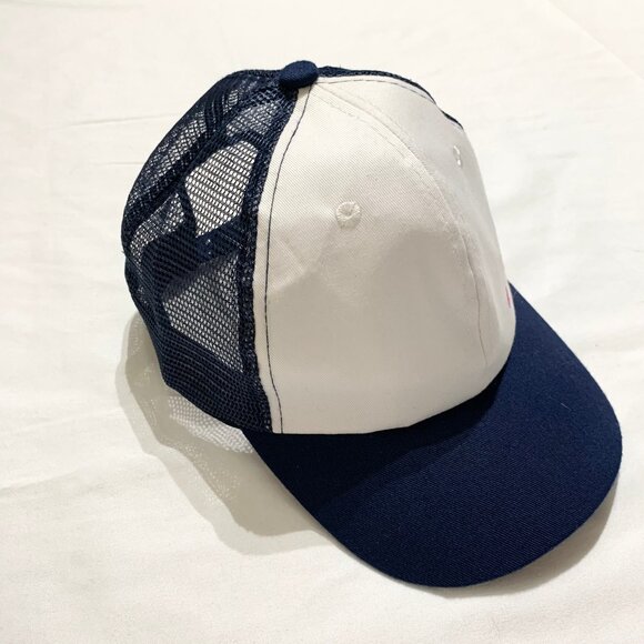 Jam brand Gym Class Hero Truck Back Mesh Hat Cap Curved Bill Snapback White Blue - Picture 3 of 6